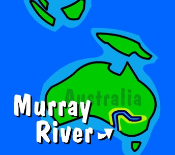 Illustration of te Murray River